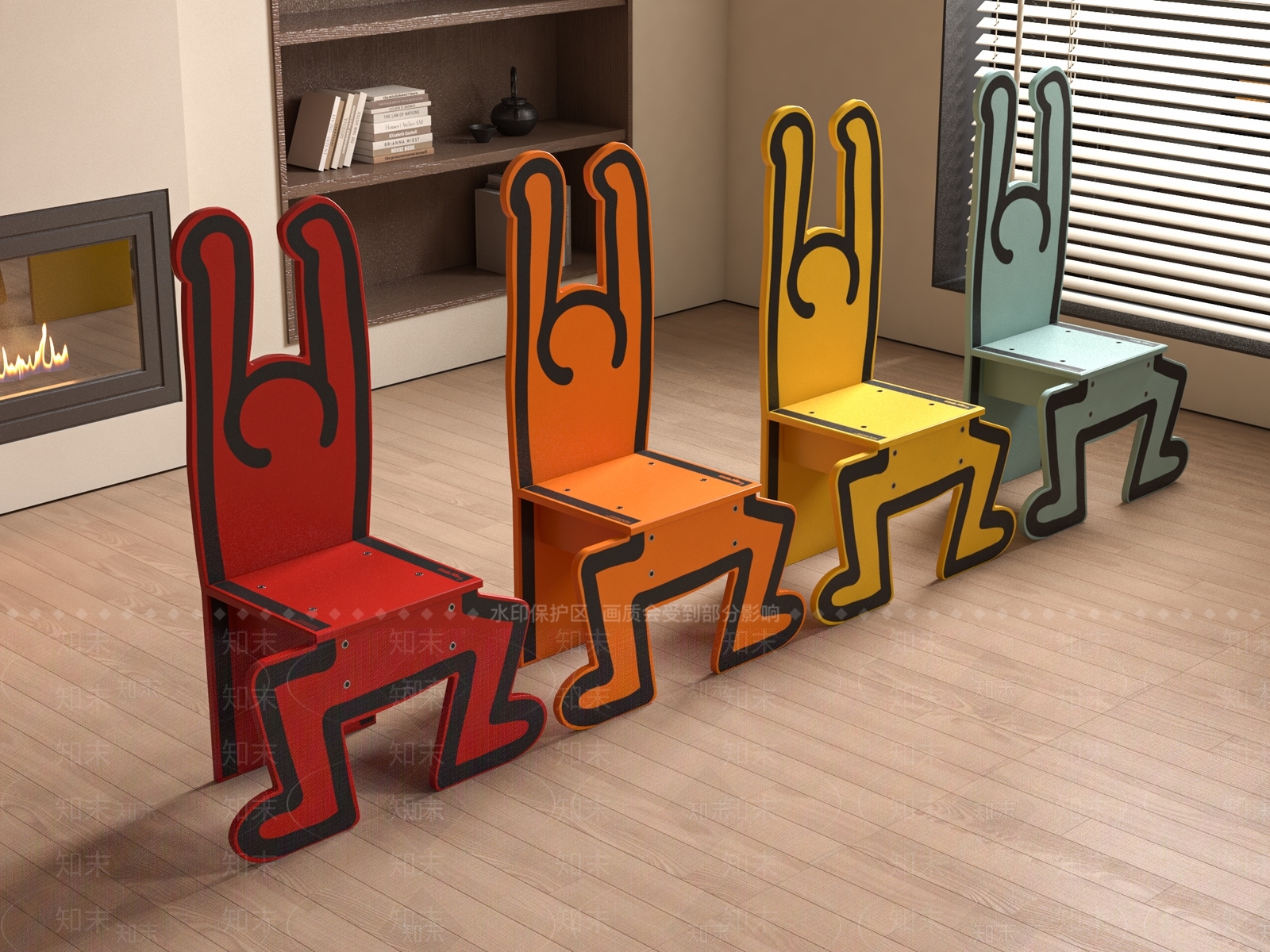 儿童椅3D模型下载【ID:1172529009】