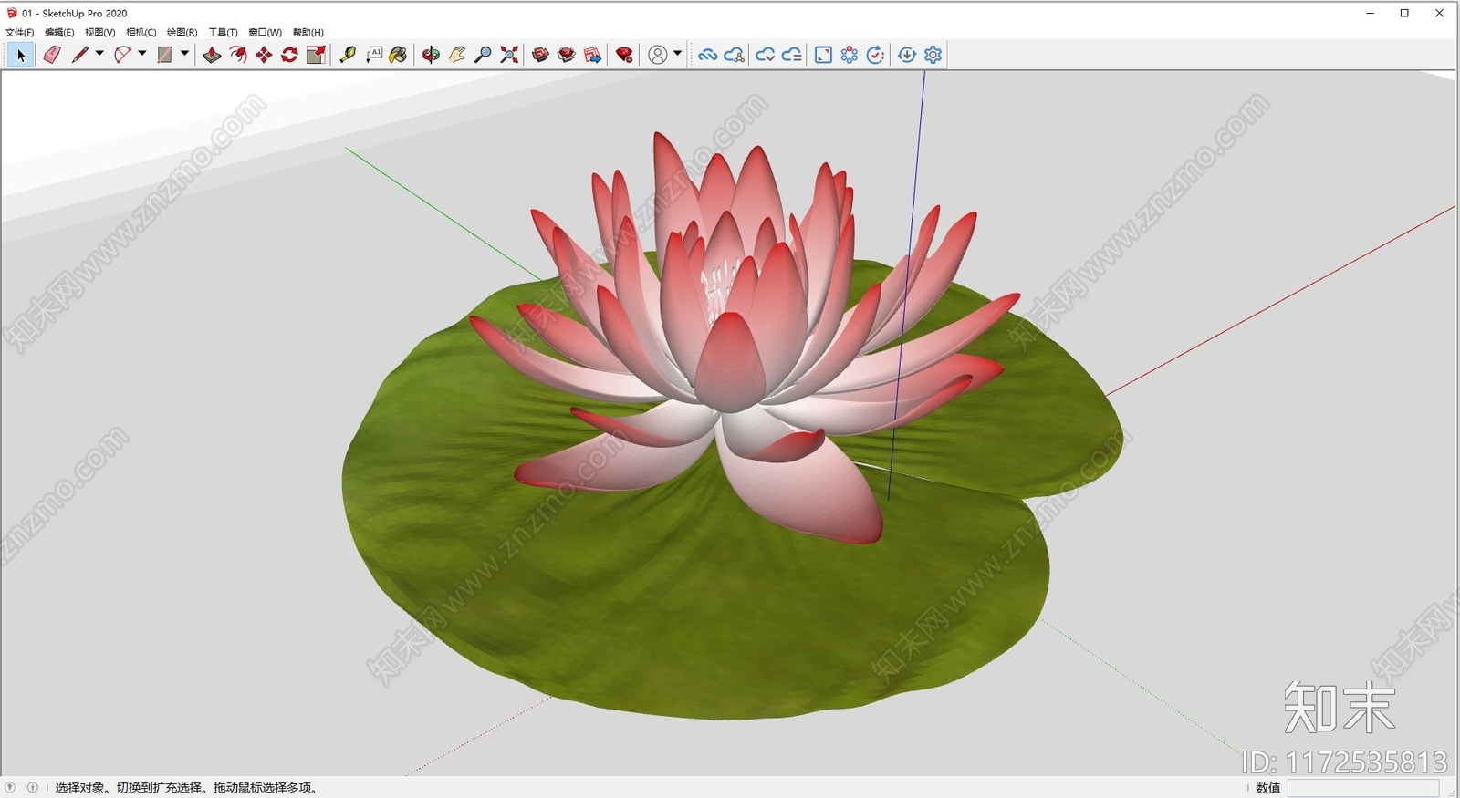 花草SU模型下载【ID:1172535813】