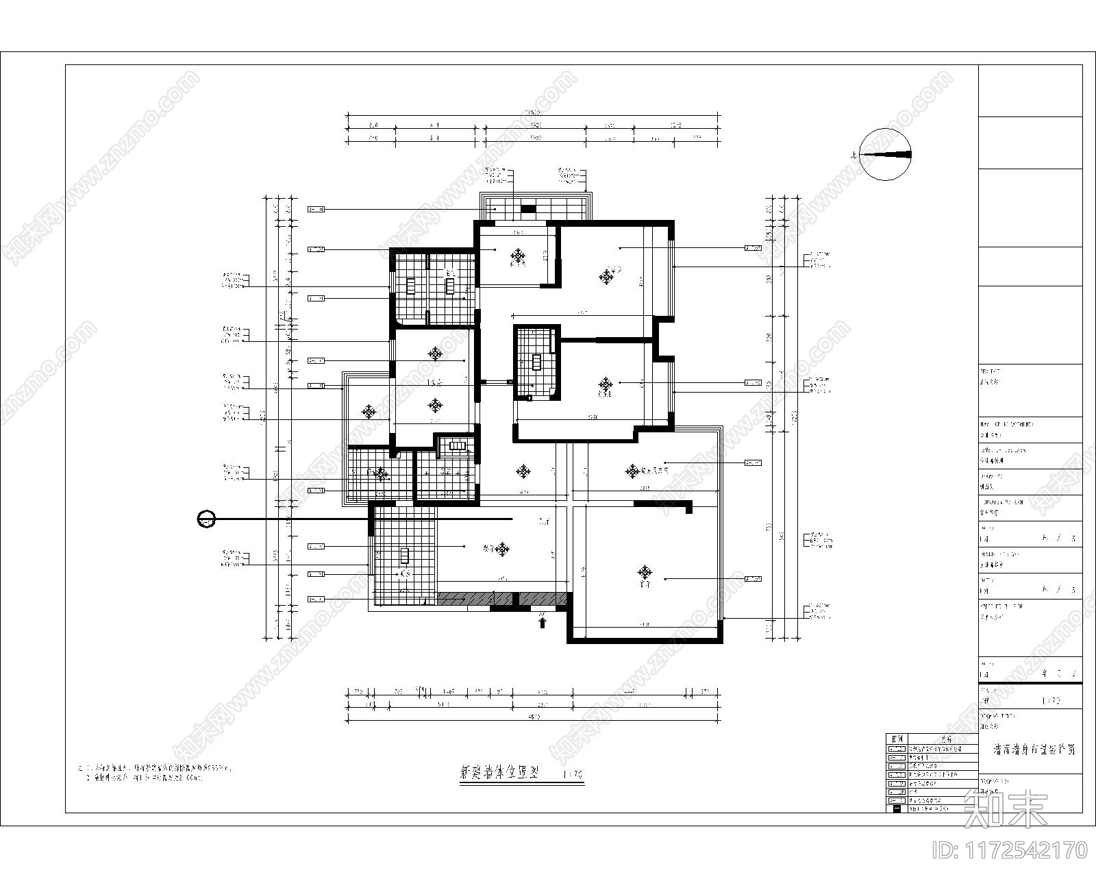 吊顶图施工图下载【ID:1172542170】