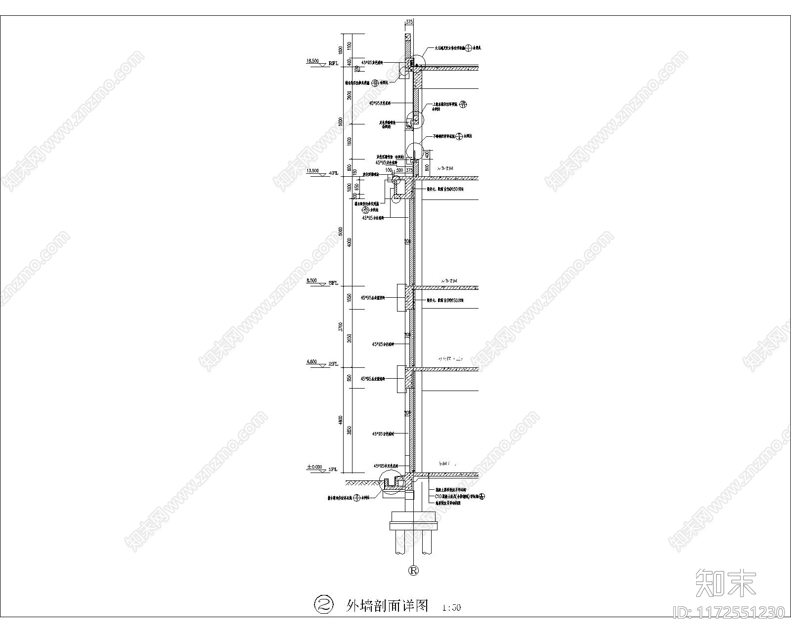 现代其他节点详图cad施工图下载【ID:1172551230】