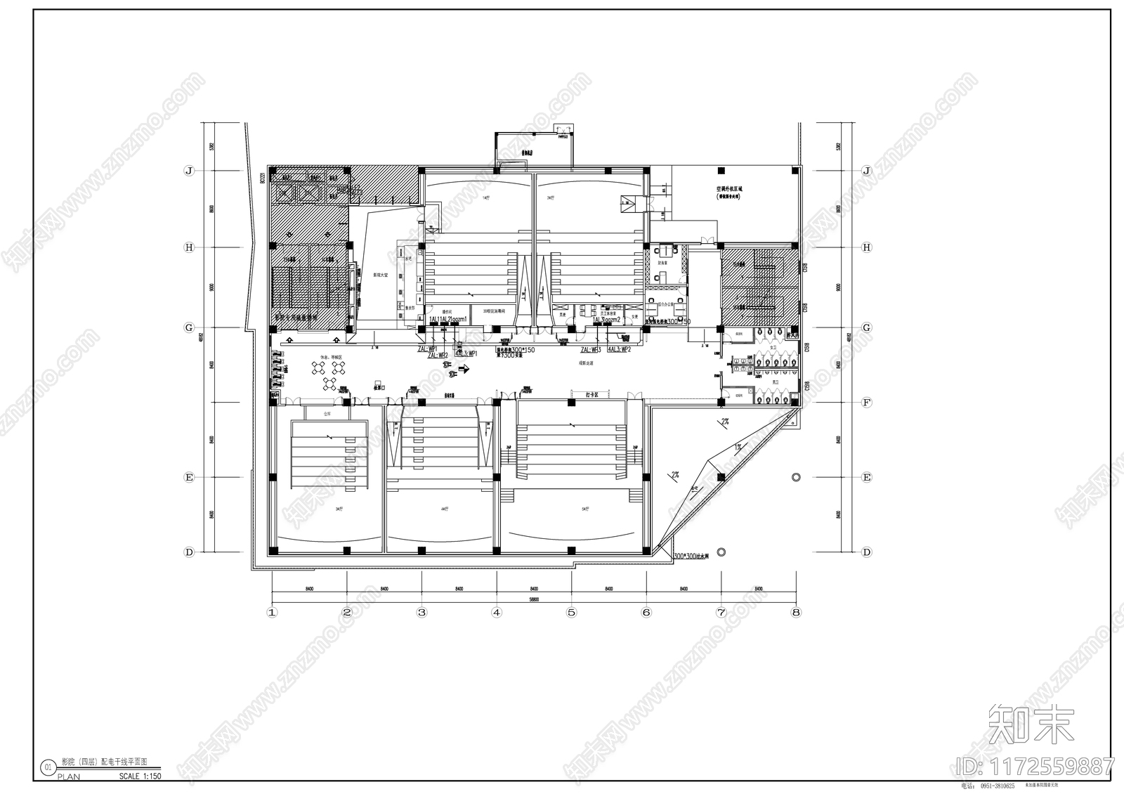 电气图cad施工图下载【ID:1172559887】