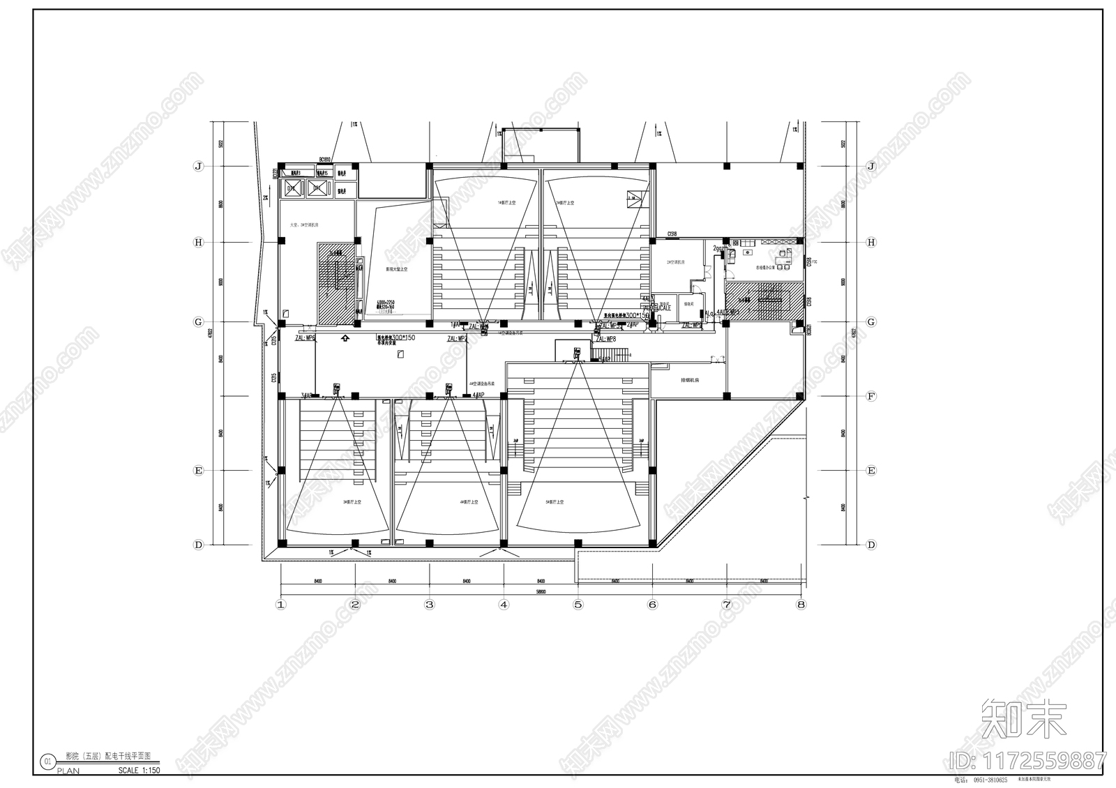 电气图cad施工图下载【ID:1172559887】