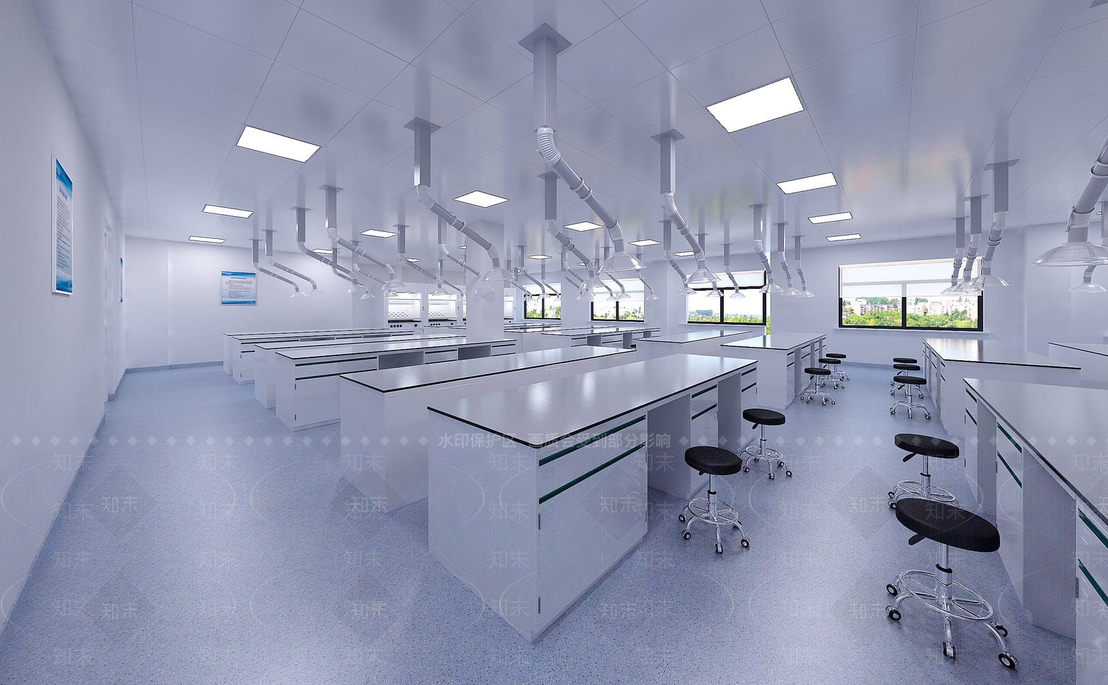 现代工业实验室3D模型下载【ID:1172561080】
