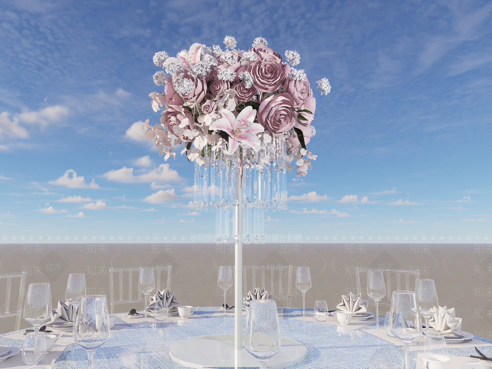 现代欧式美陈SU模型下载【ID:1172587060】