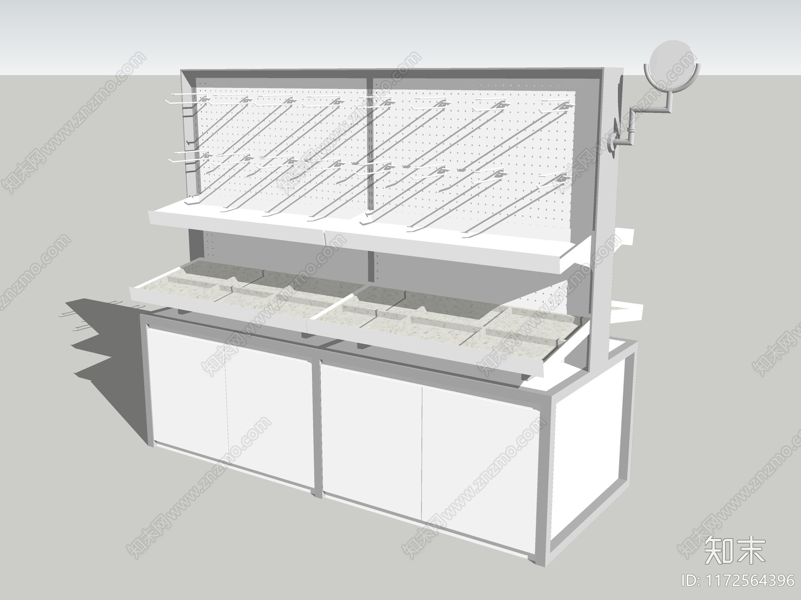 现代展柜SU模型下载【ID:1172564396】