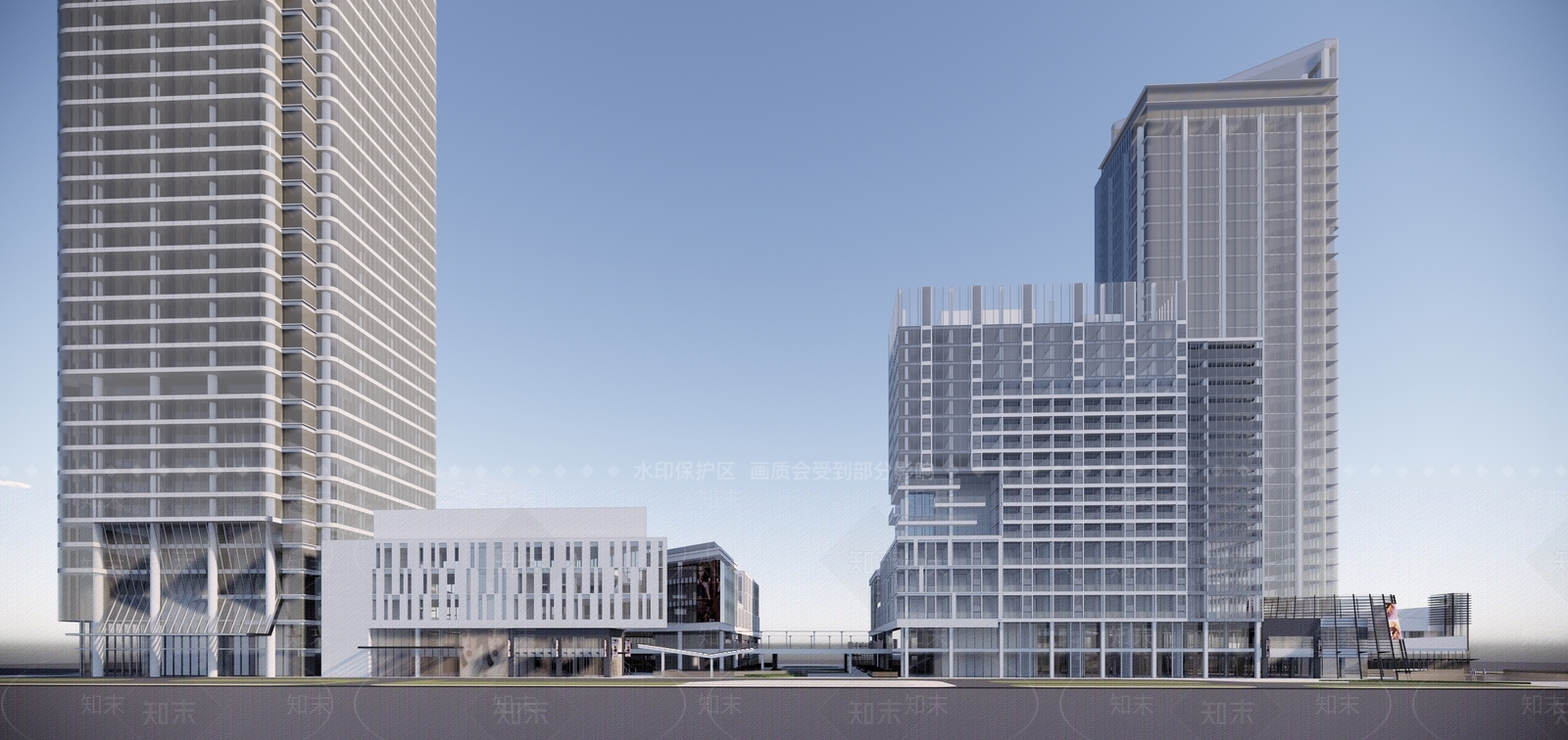 现代其他商业建筑SU模型下载【ID:1172623667】
