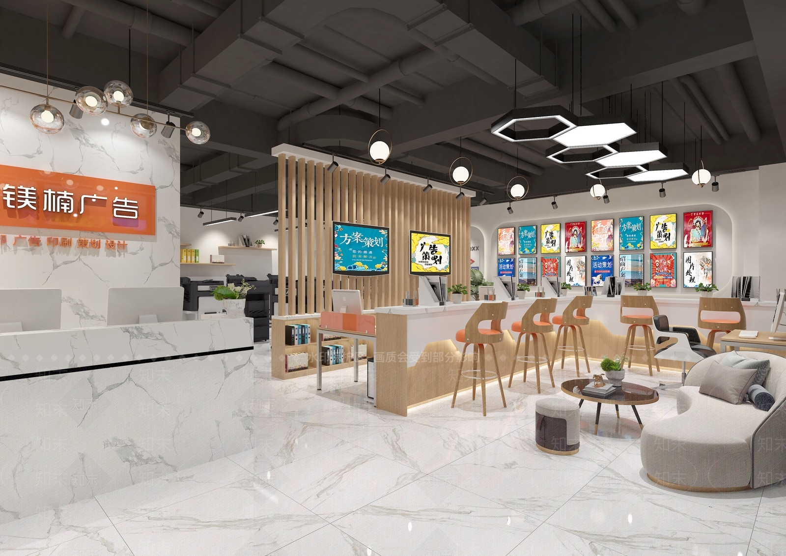 现代其他商业空间3D模型下载【ID:1172602436】