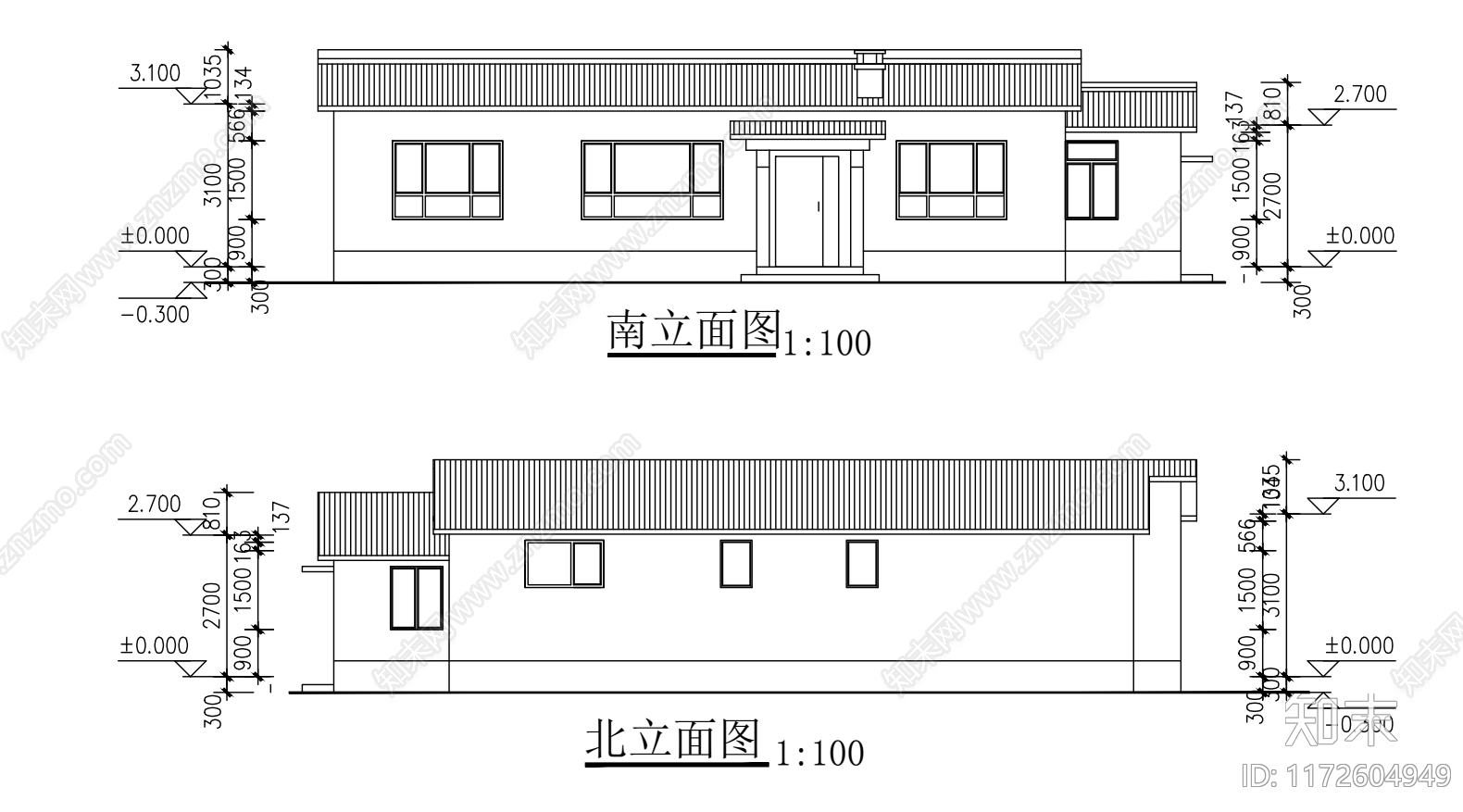 新中式其他居住建筑施工图下载【ID:1172604949】