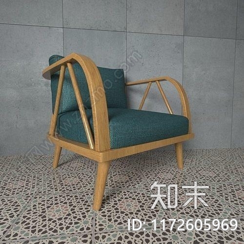 沙发凳3D模型下载【ID:1172605969】