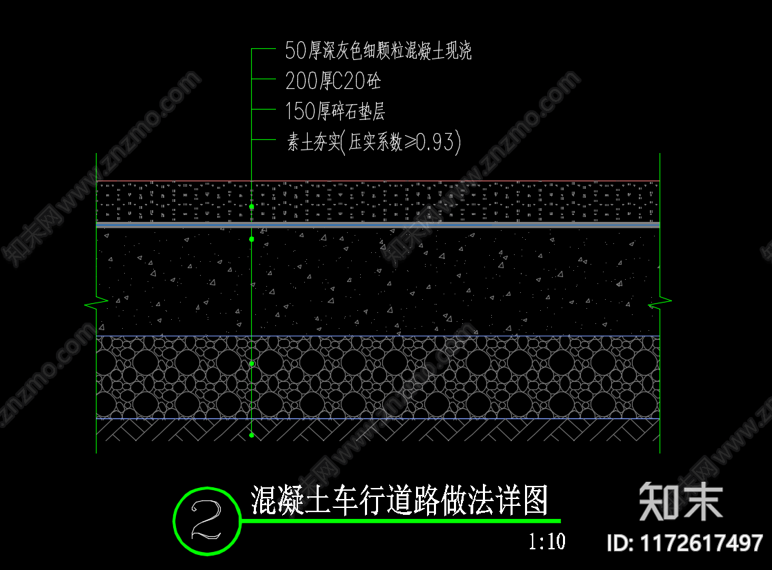 景观节点cad施工图下载【ID:1172617497】