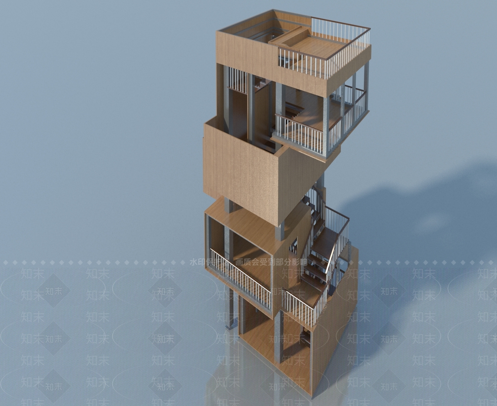 现代单人沙发3D模型下载【ID:1172619926】
