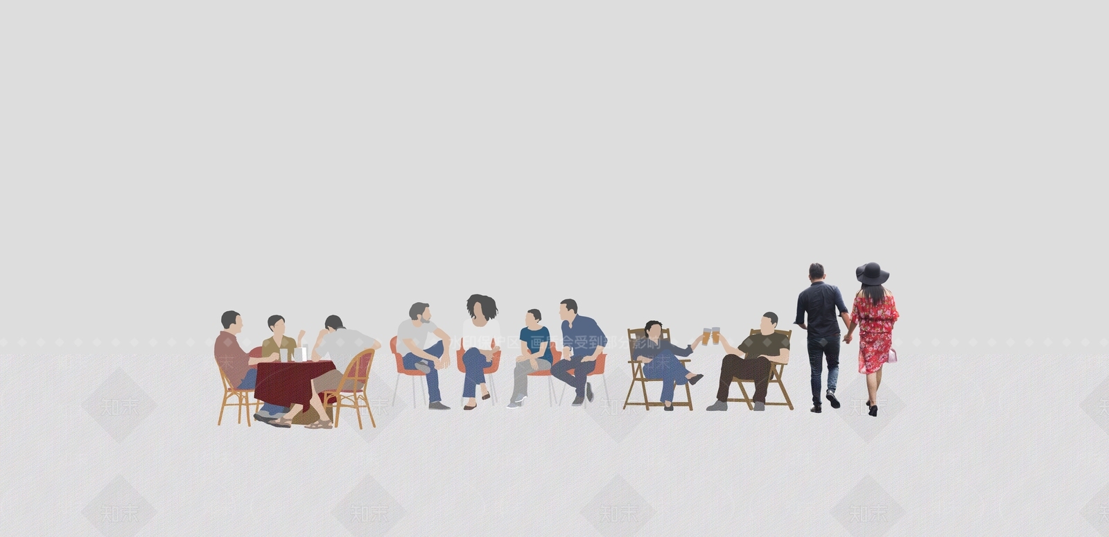 多人SU模型下载【ID:1172633490】