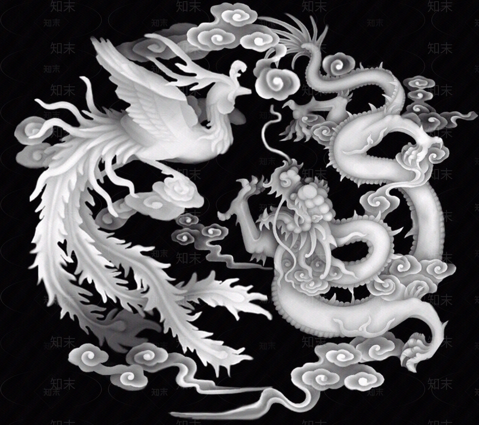 剪影高清贴图材质