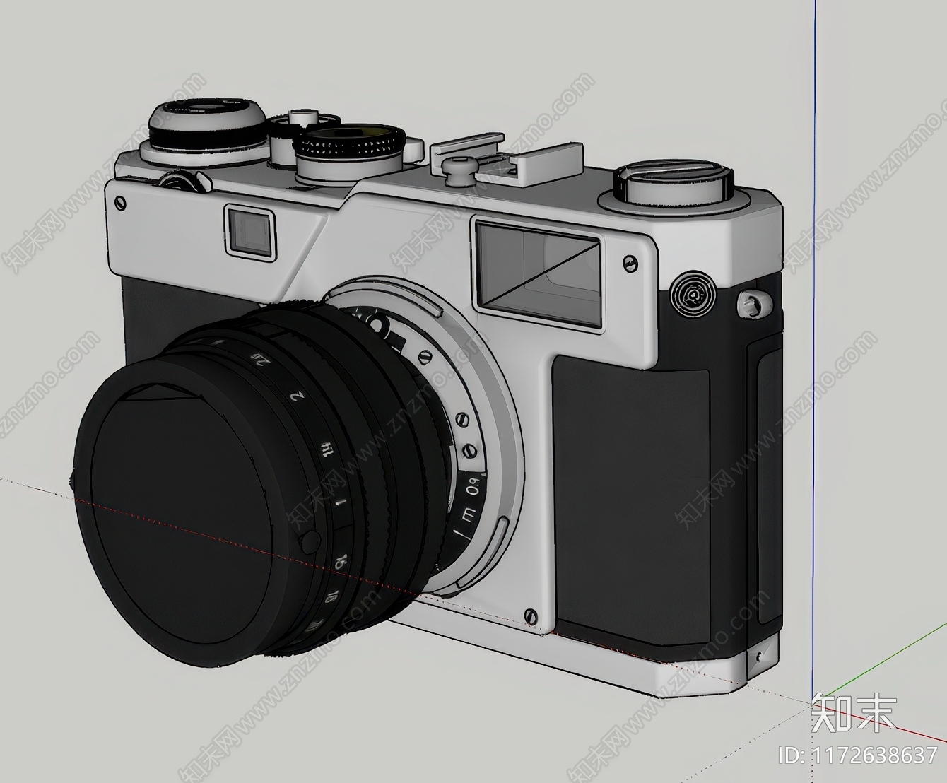 照相机SU模型下载【ID:1172638637】