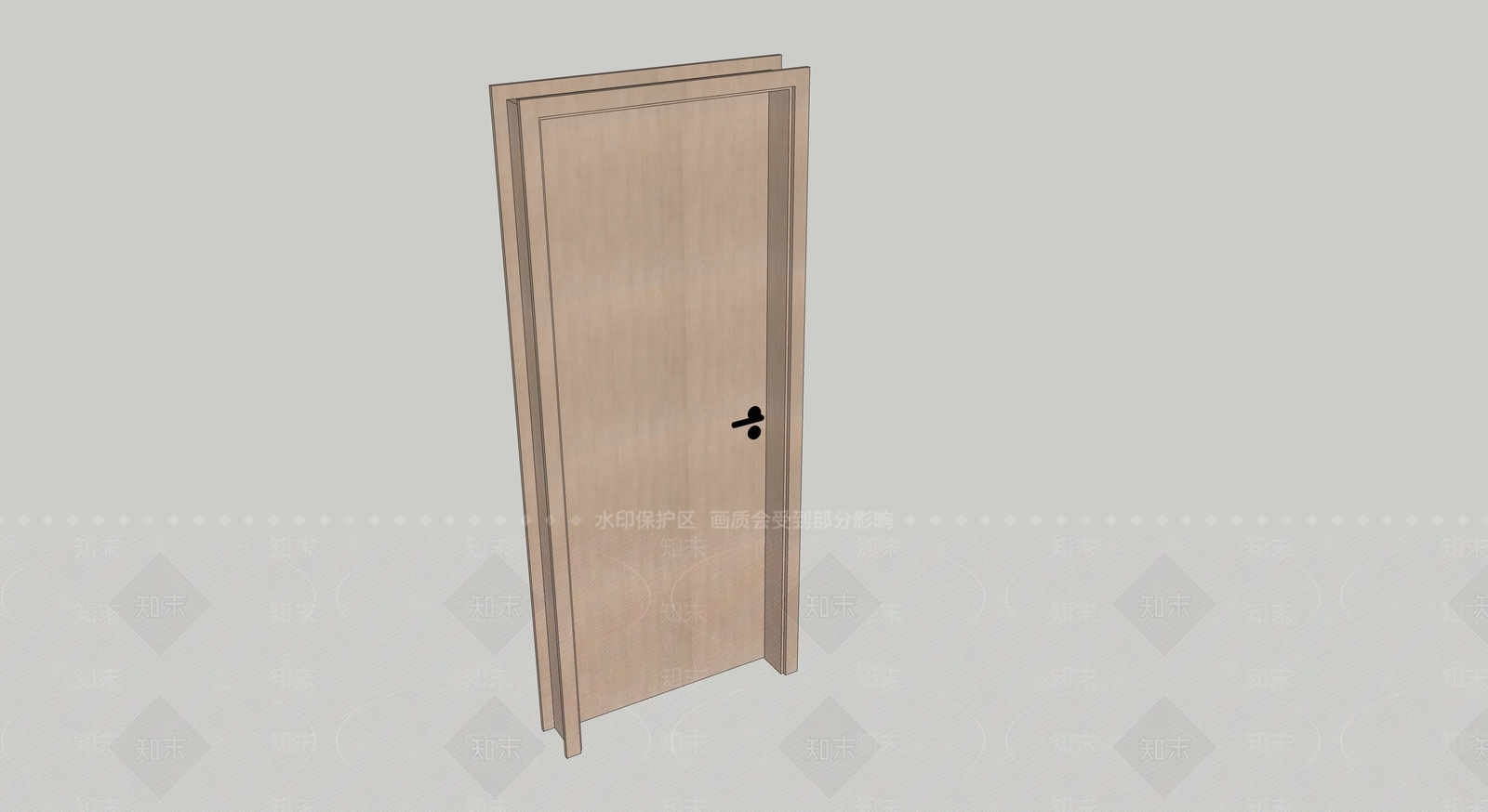 现代家居客厅SU模型精品下载_SketchUp模型_知末网