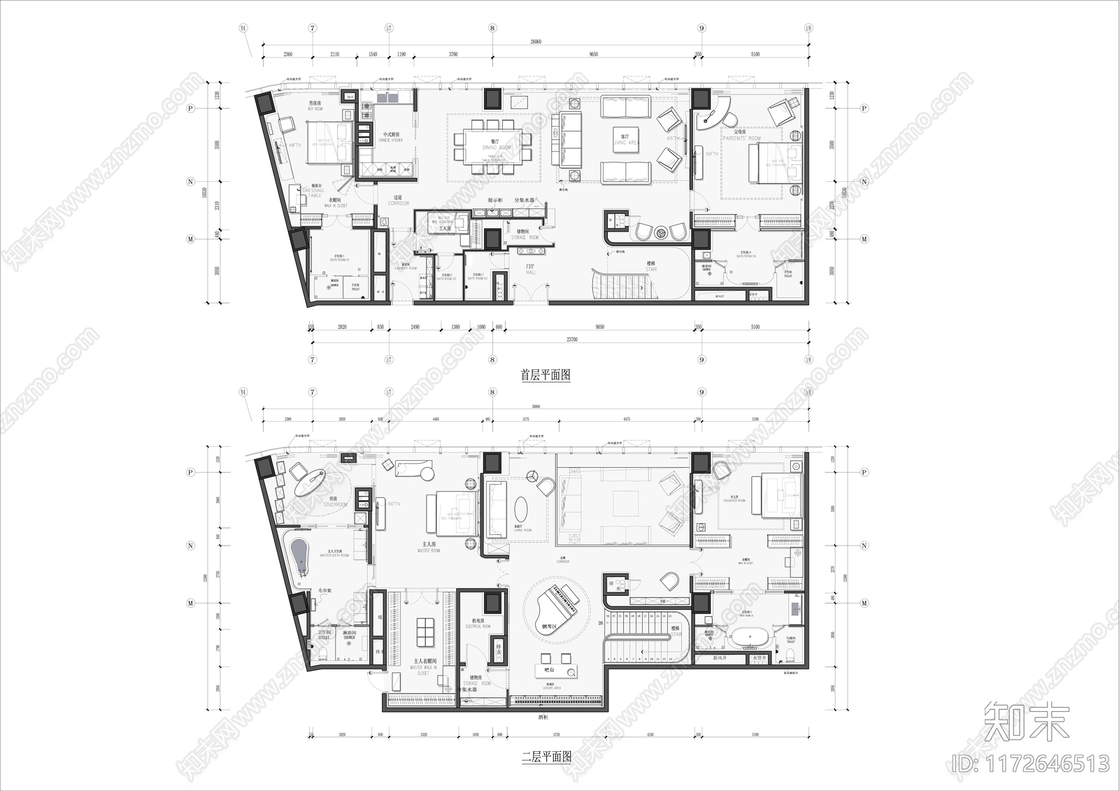 户型优化施工图下载【ID:1172646513】