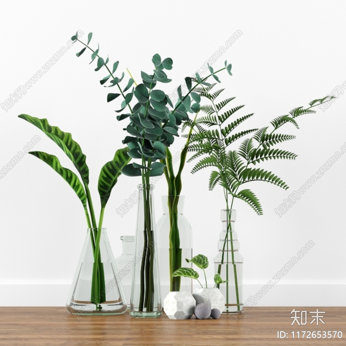 花艺3D模型下载【ID:1172653570】