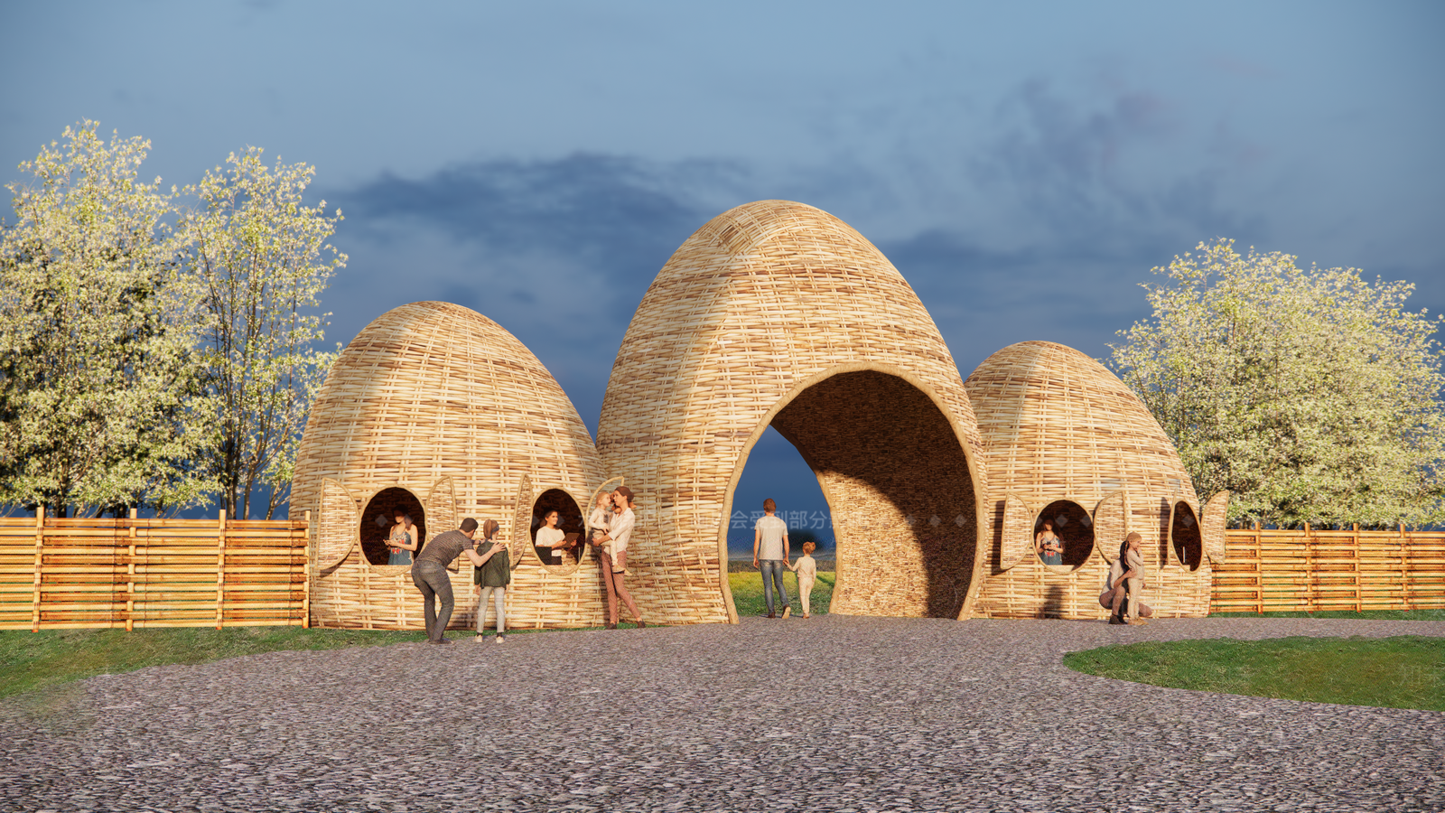 现代农场SU模型下载【ID:1172654998】