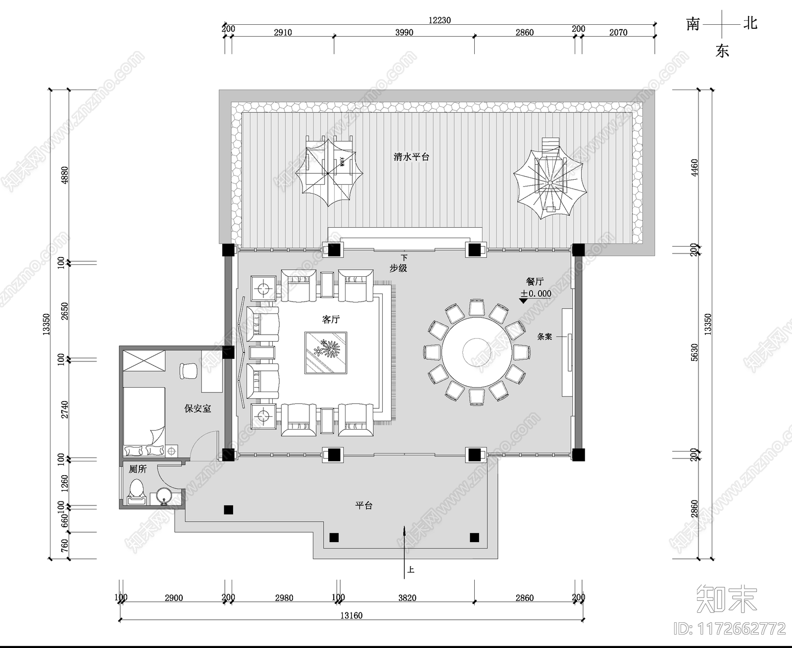 现代其他公共空间cad施工图下载【ID:1172662772】