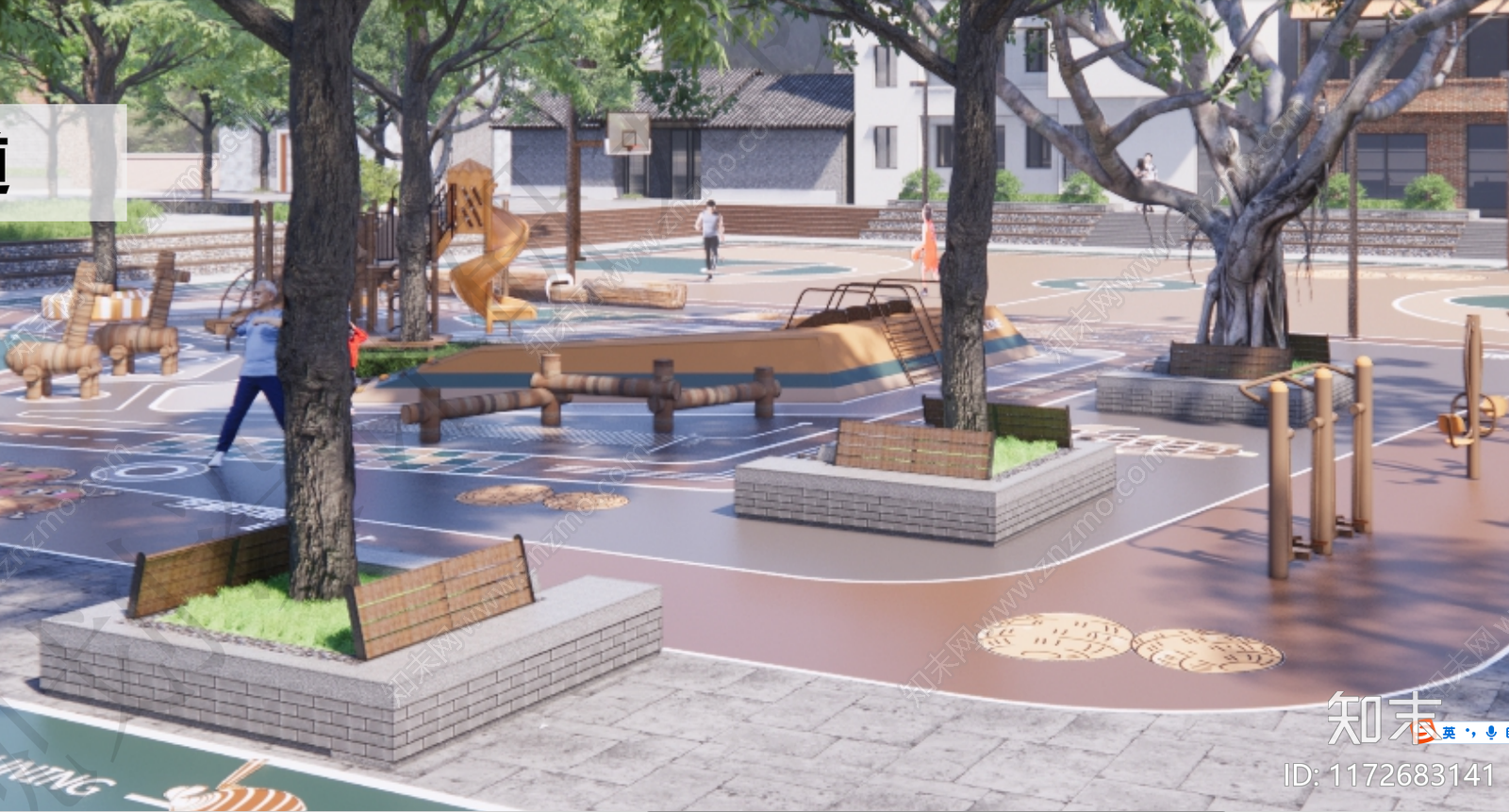 现代树池施工图下载【ID:1172683141】