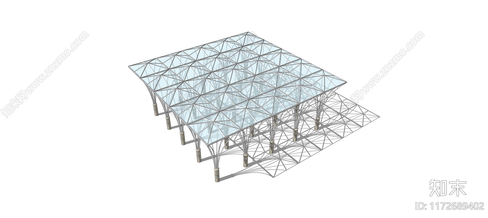 现代亭子SU模型下载【ID:1172689402】