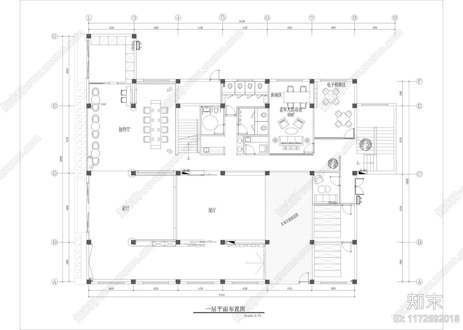 现代驿站施工图下载【ID:1172692018】