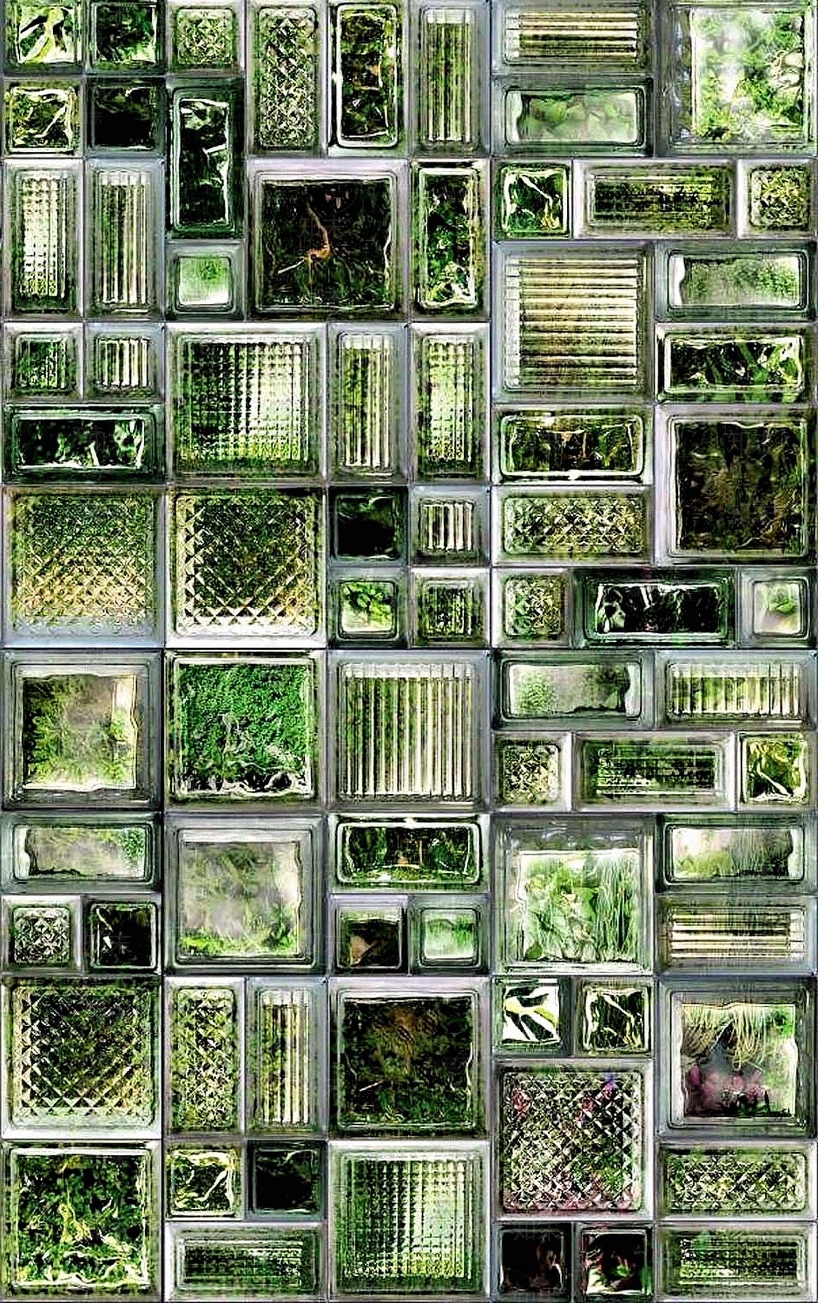 法式新中式玻璃砖贴图下载【ID:1172702968】