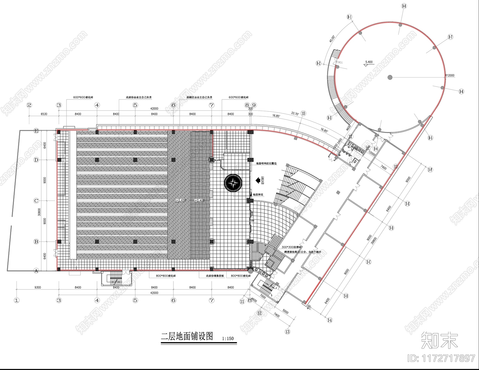 现代其他运动场地施工图下载【ID:1172717897】