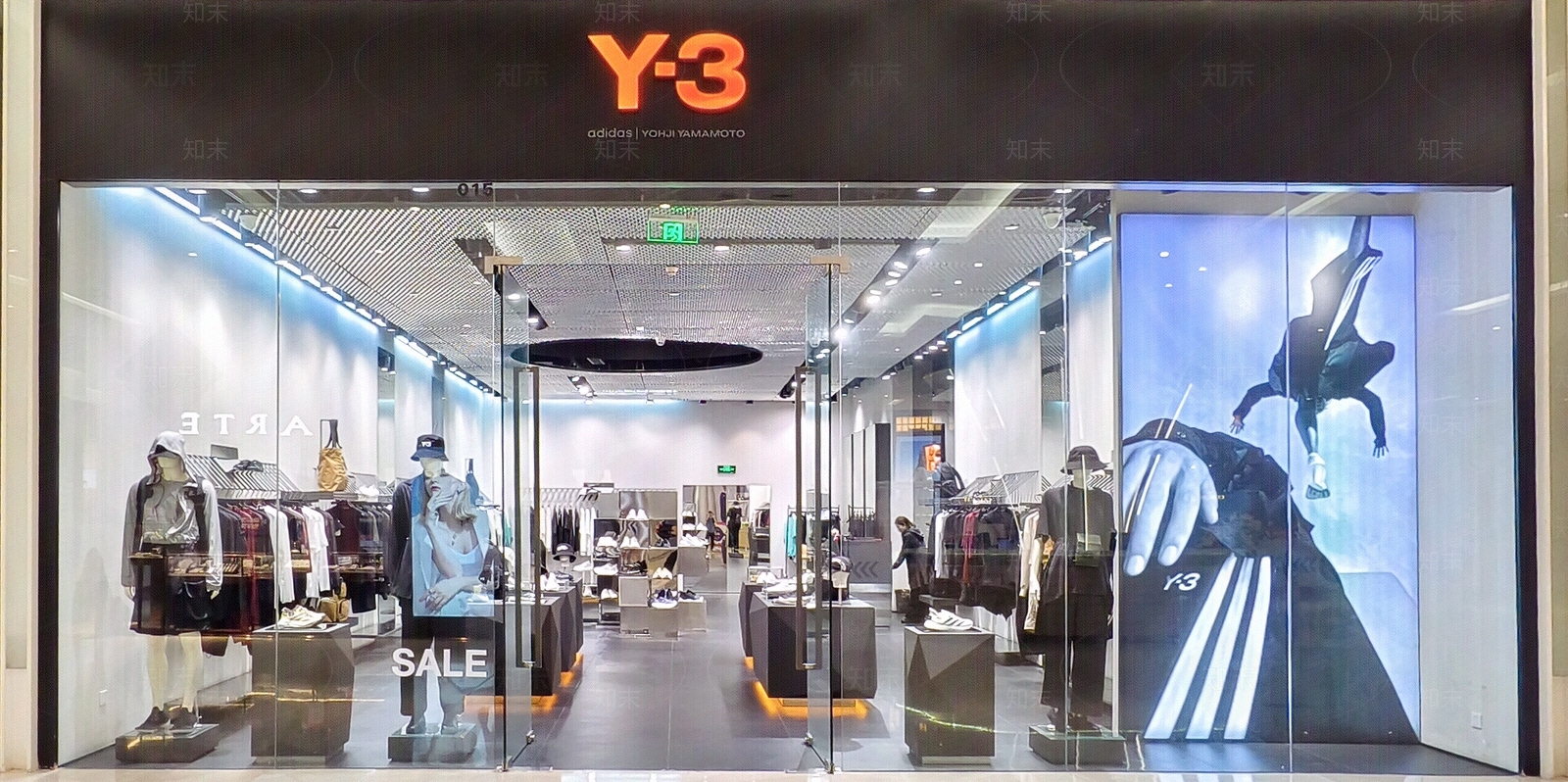 现代极简商铺贴图下载【ID:1172747148】