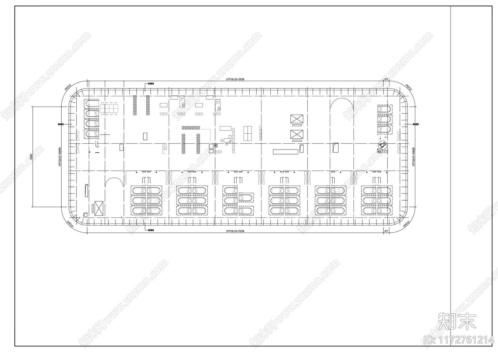 幕墙结构cad施工图下载【ID:1172761214】