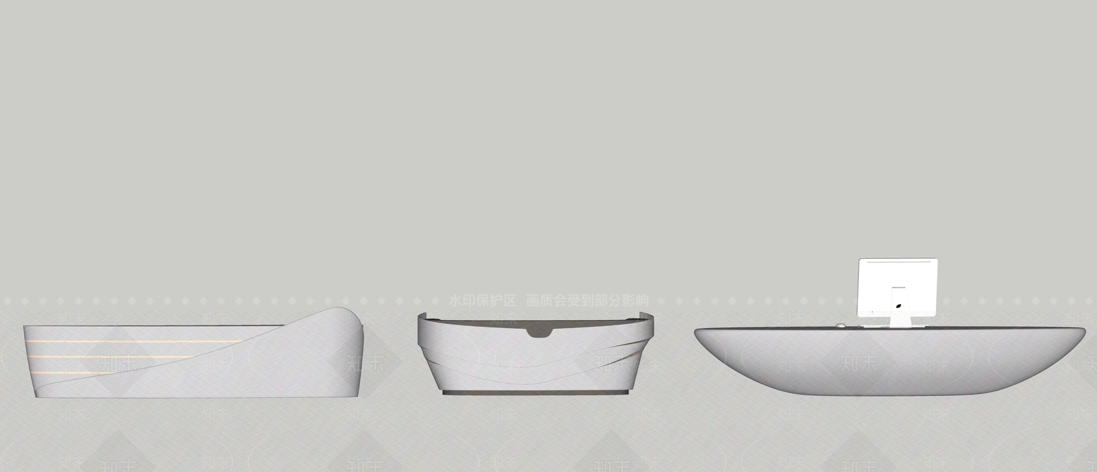 现代其他办公区域SU模型下载【ID:1172764054】