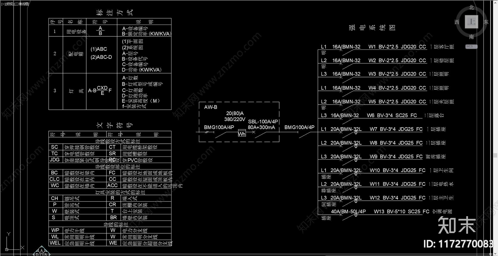 现代开关插座cad施工图下载【ID:1172770083】
