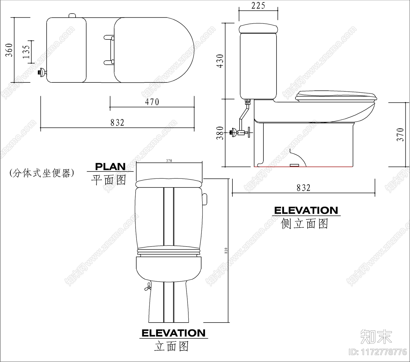 现代卫浴设施cad施工图下载【ID:1172778776】