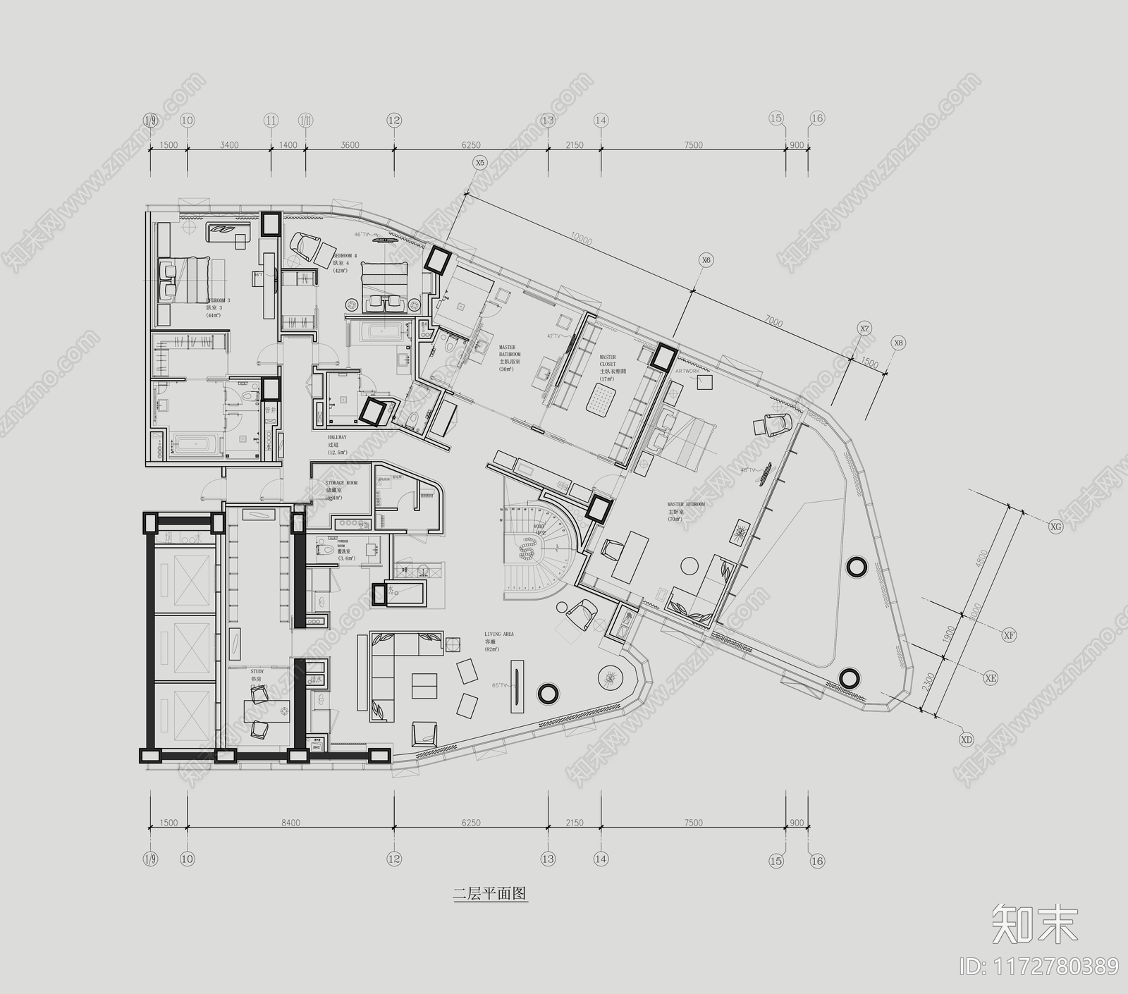 户型优化施工图下载【ID:1172780389】