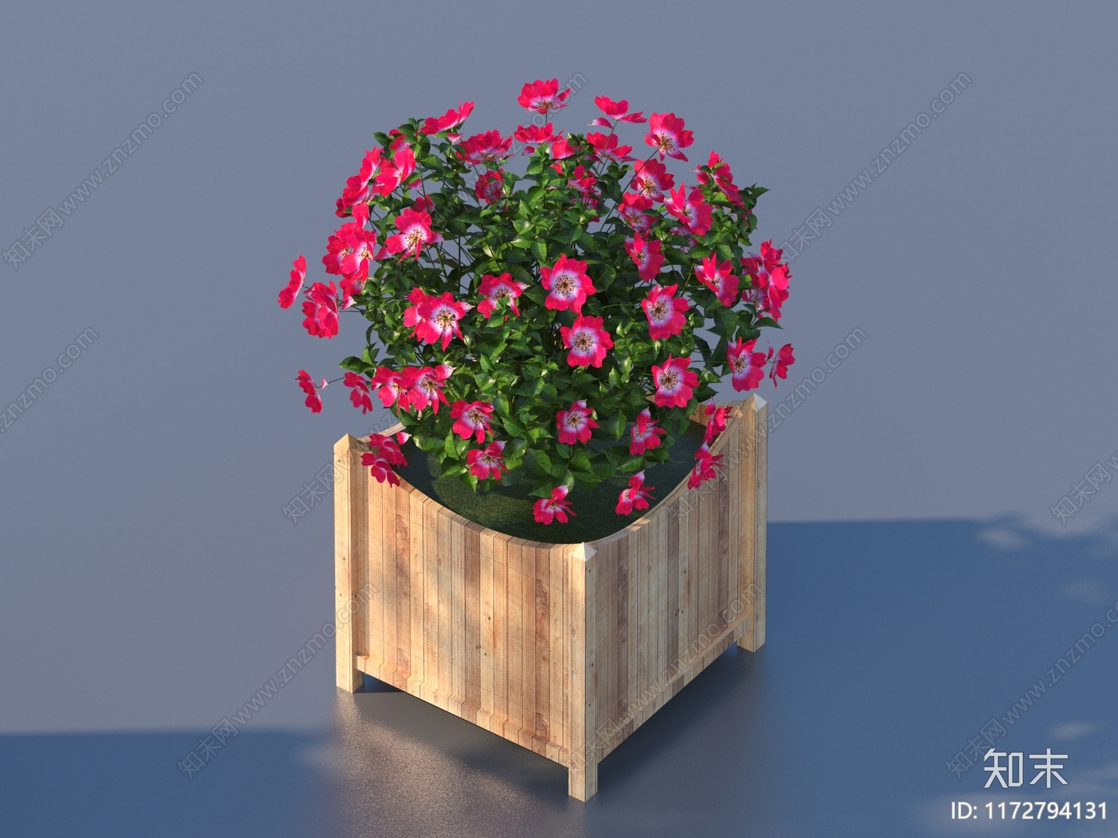 花坛3D模型下载【ID:1172794131】