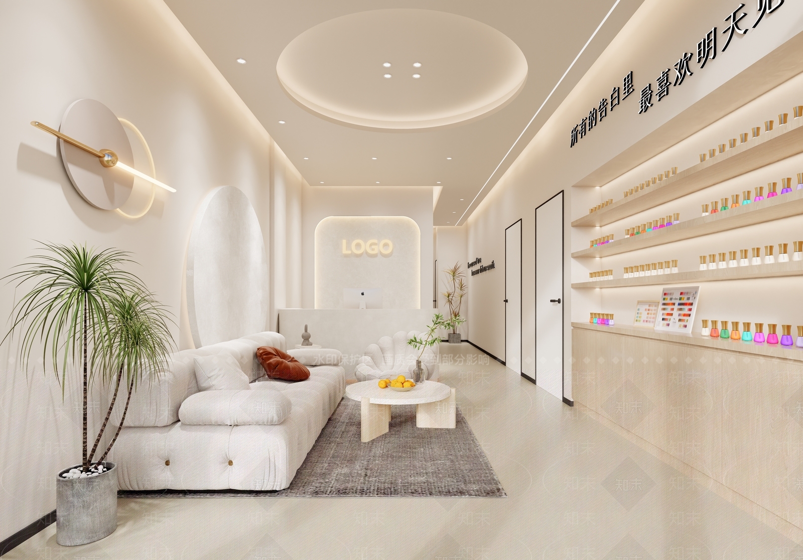 现代美容院3D模型下载【ID:1172805712】