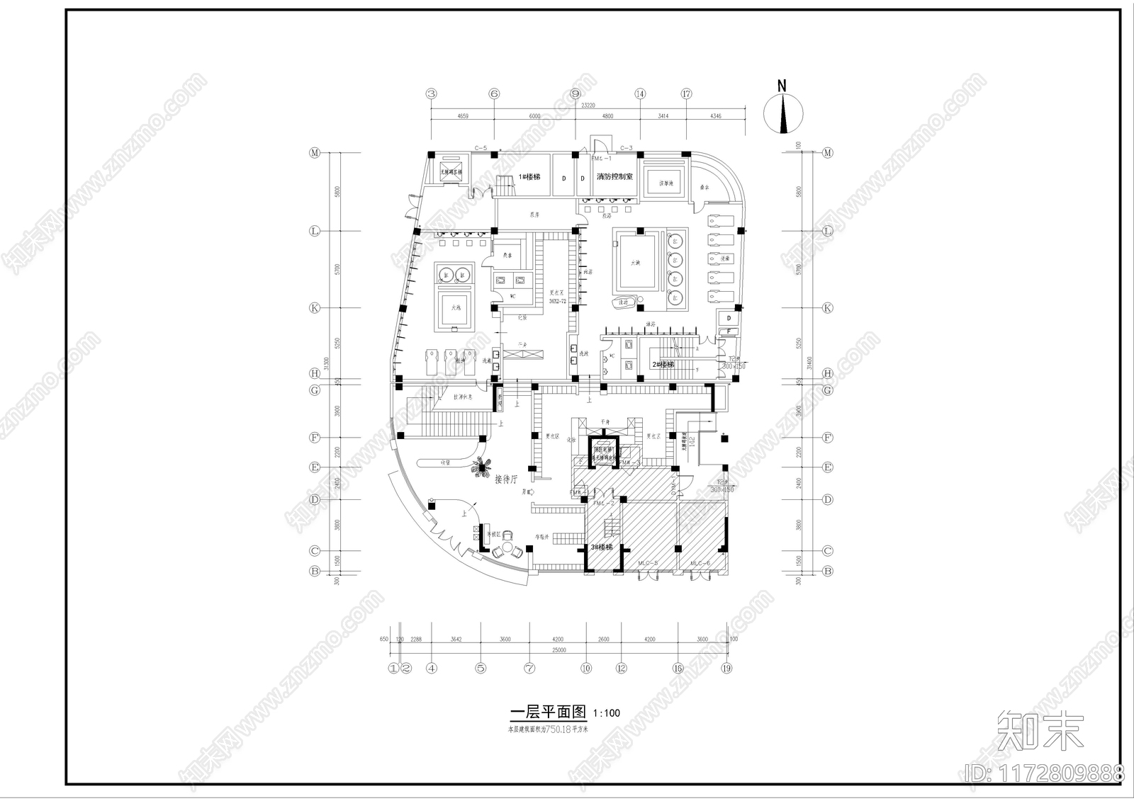工装平面图施工图下载【ID:1172809888】
