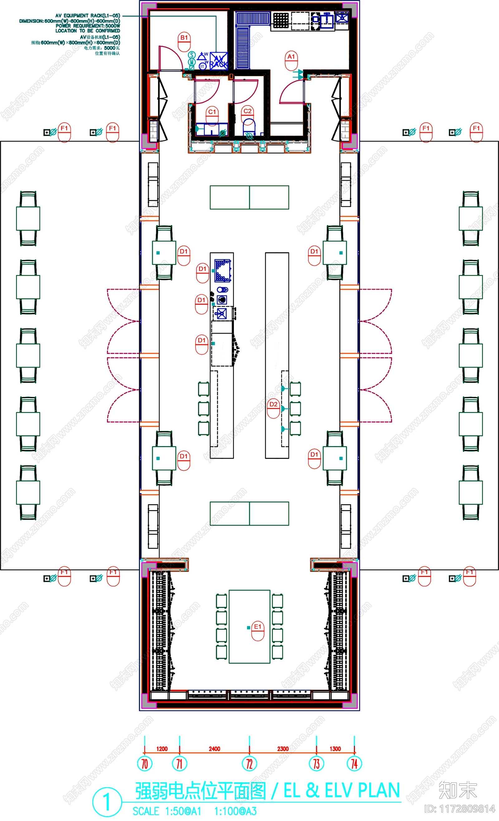 现代工装图库施工图下载【ID:1172809814】