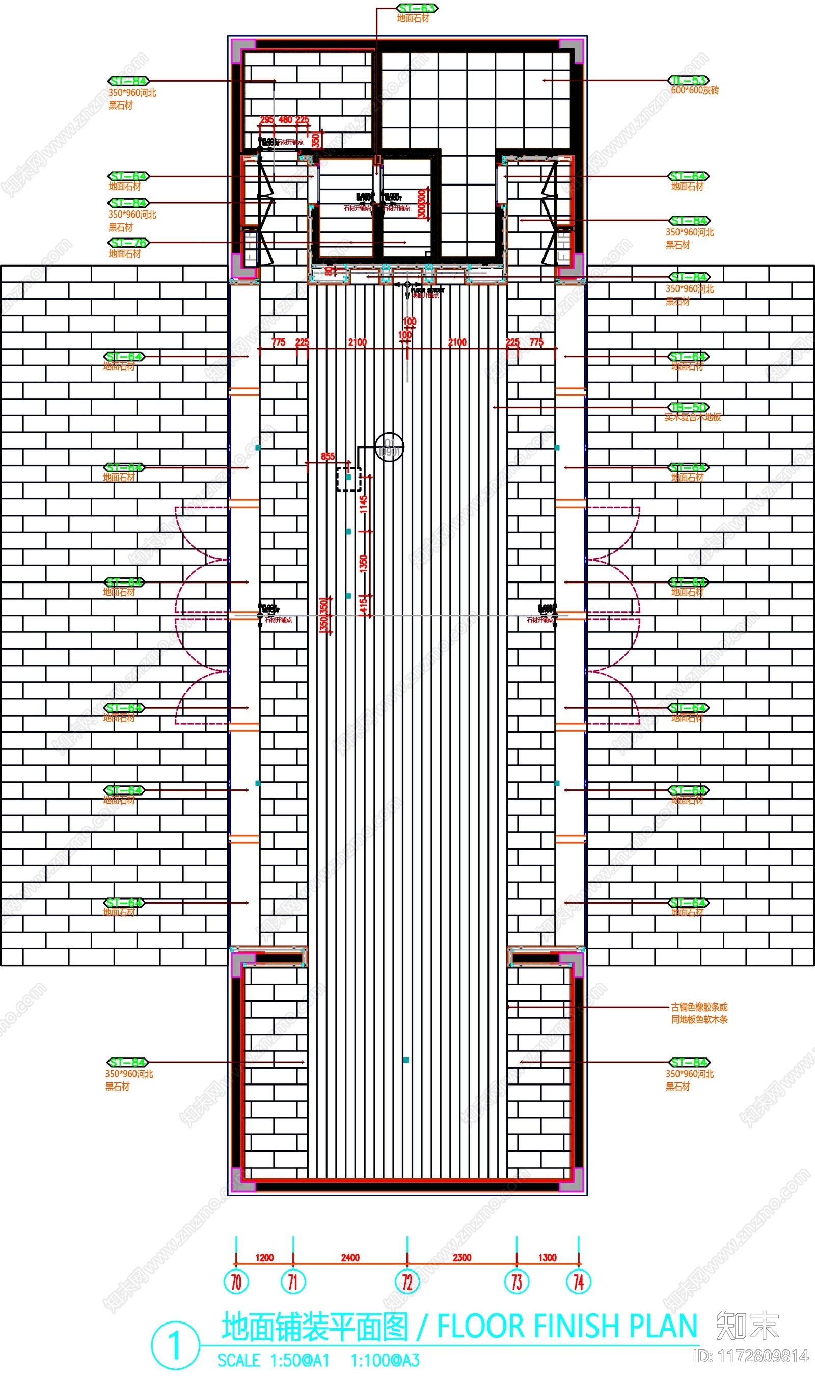 现代工装图库施工图下载【ID:1172809814】