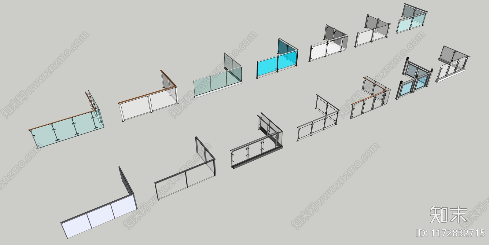 现代扶手SU模型下载【ID:1172832715】