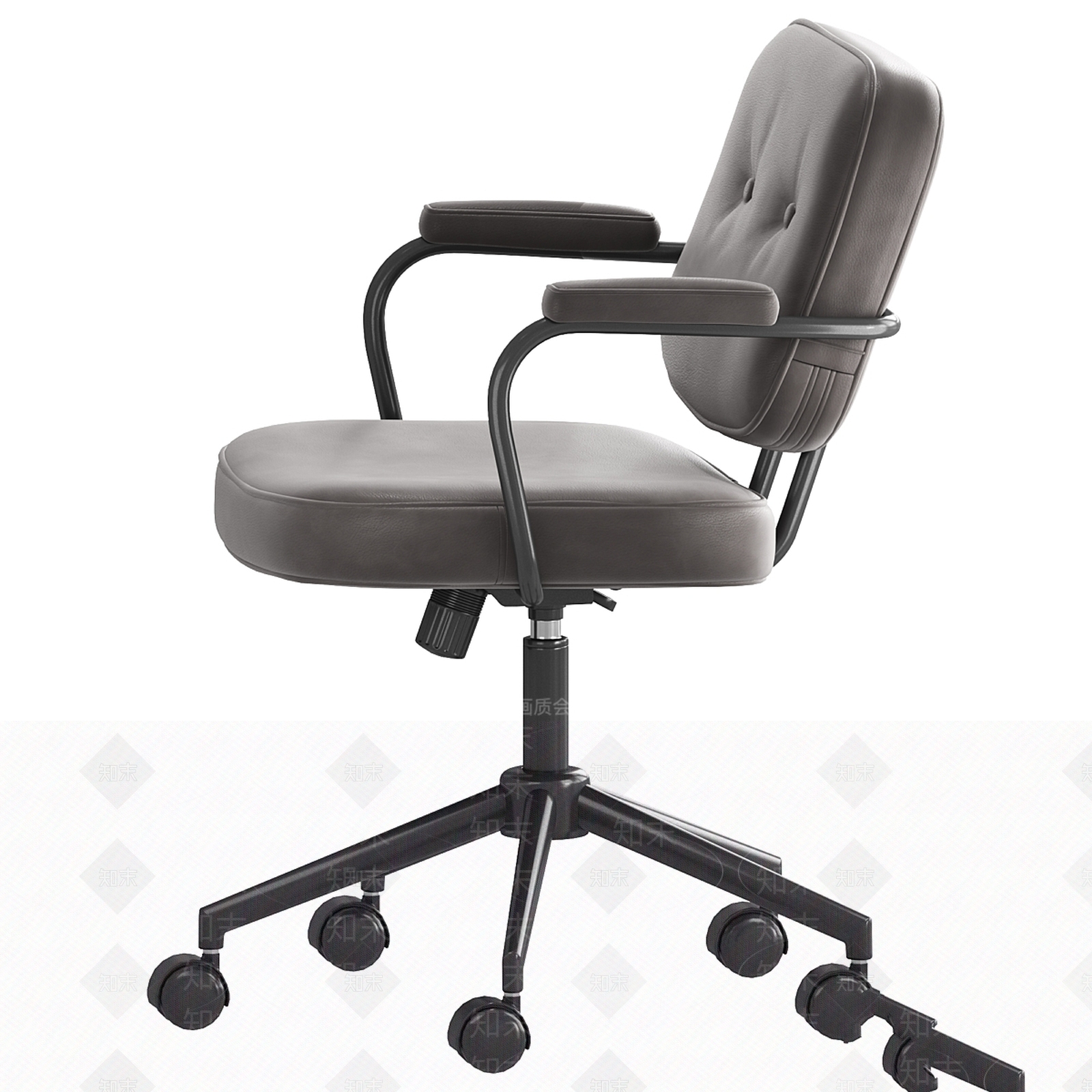办公桌椅3D模型下载【ID:1172847242】