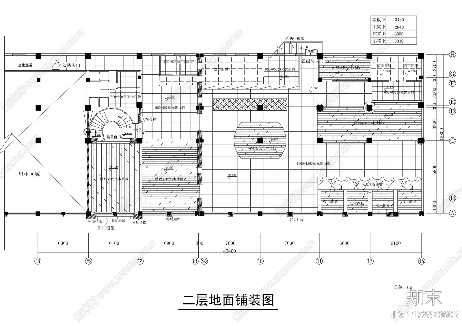 现代书店cad施工图下载【ID:1172870605】