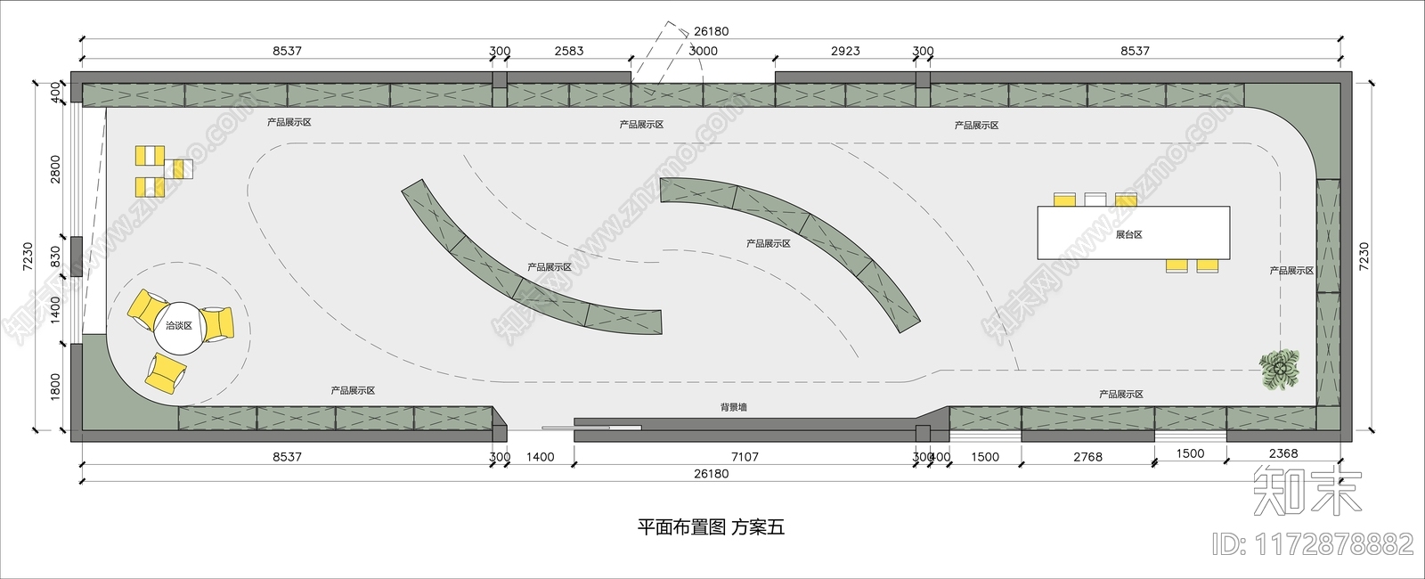 现代工业其他工装空间施工图下载【ID:1172878882】