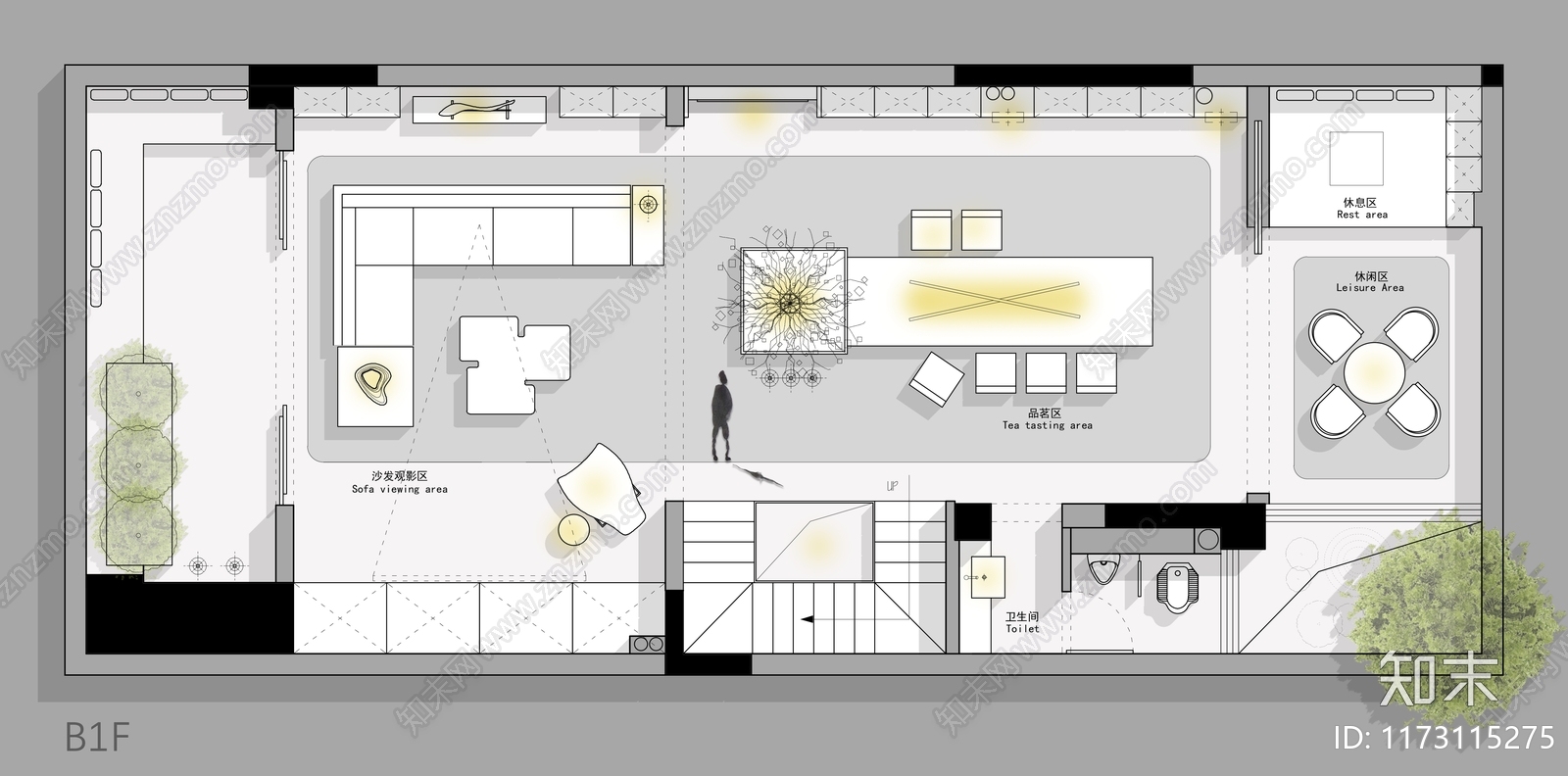 别墅cad施工图下载【ID:1173115275】