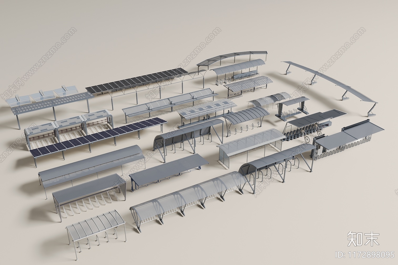 公用器材3D模型下载【ID:1172898095】