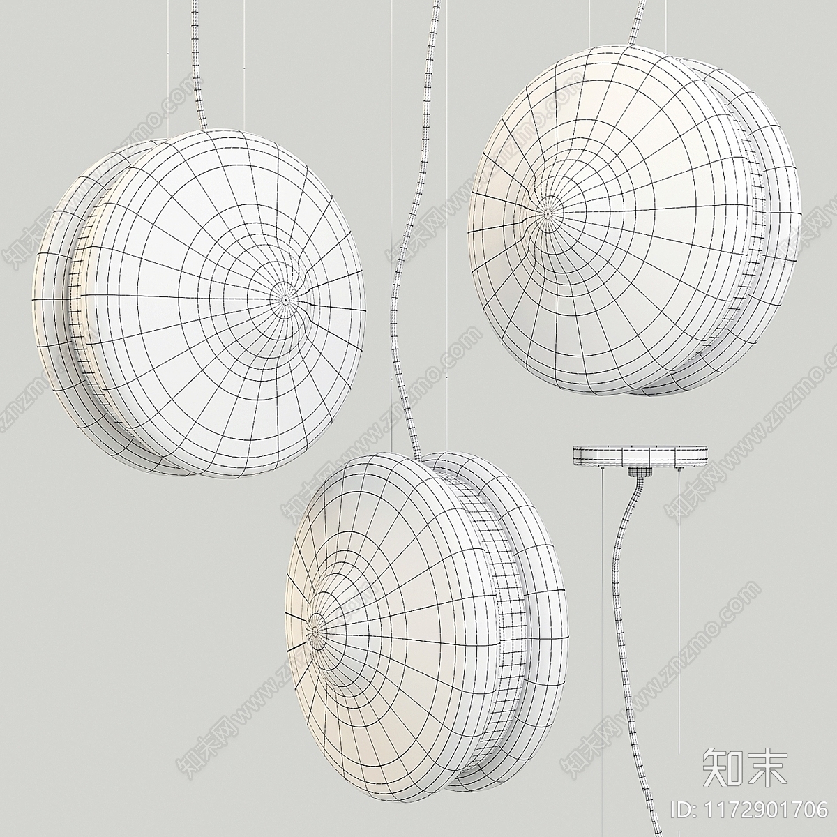 吊灯3D模型下载【ID:1172901706】