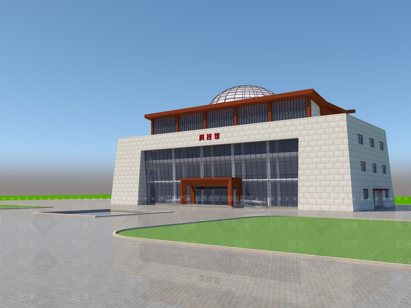 现代其他公共建筑3D模型下载【ID:1172903835】