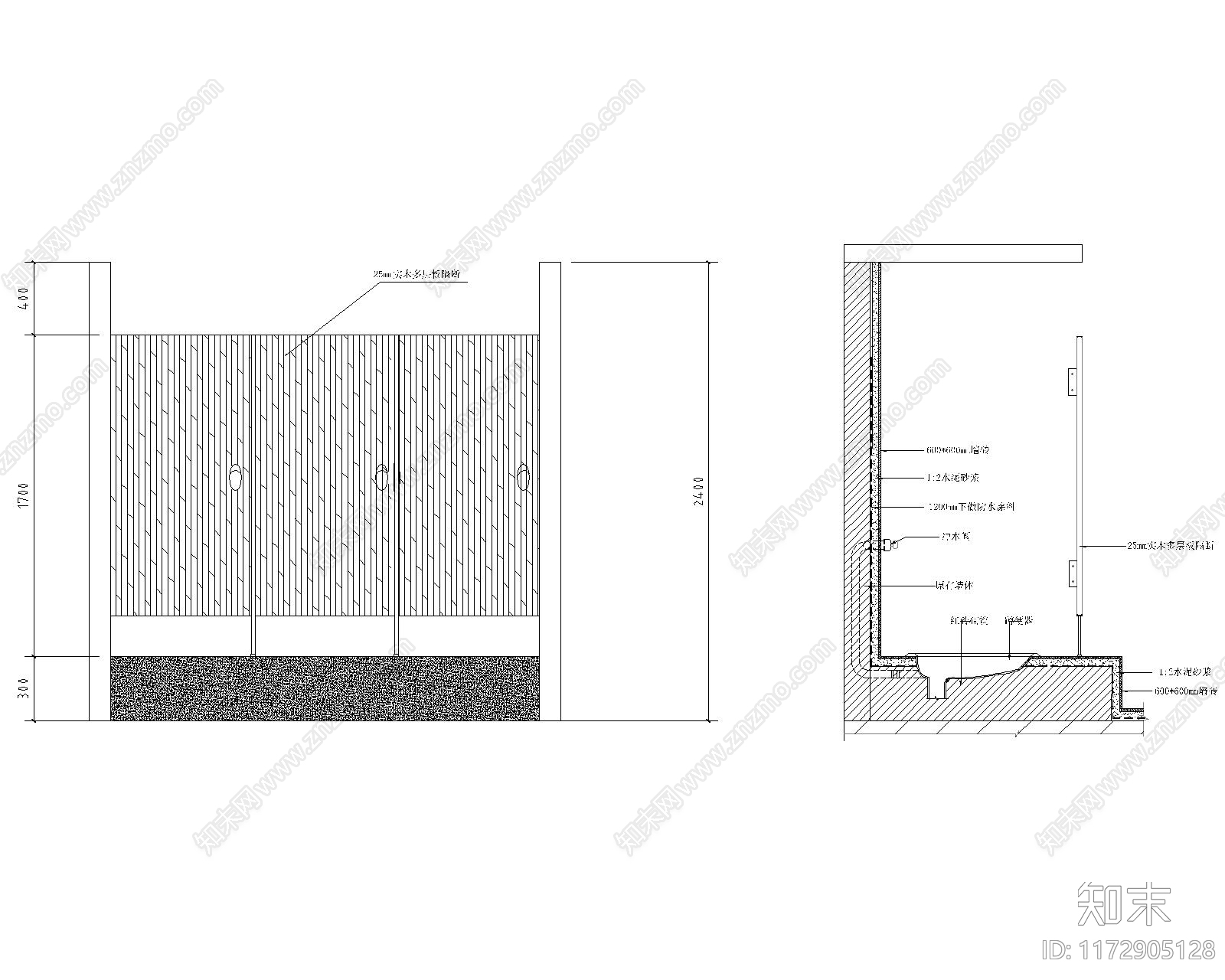 现代其他公共空间施工图下载【ID:1172905128】