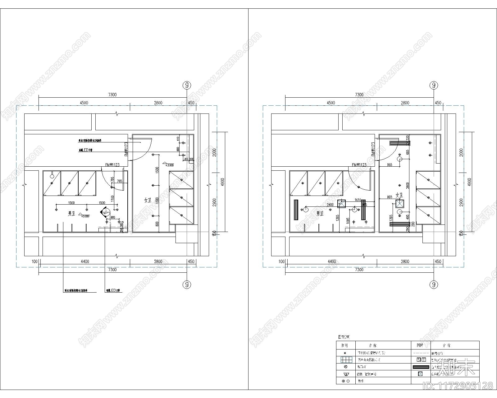 现代其他公共空间施工图下载【ID:1172905128】