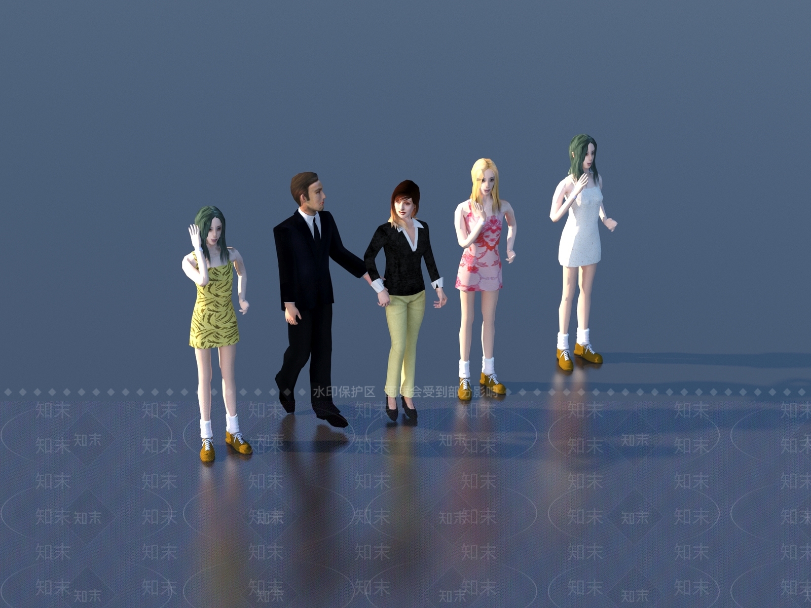 多人3D模型下载【ID:1172907182】